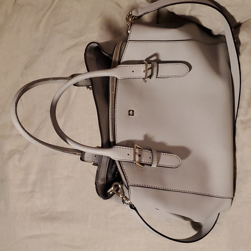 Kate Spade gray shoulder bag